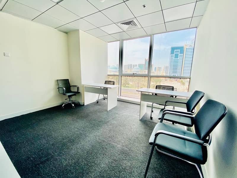Executive Offices Starting at AED 15000 & Up in Prime Location