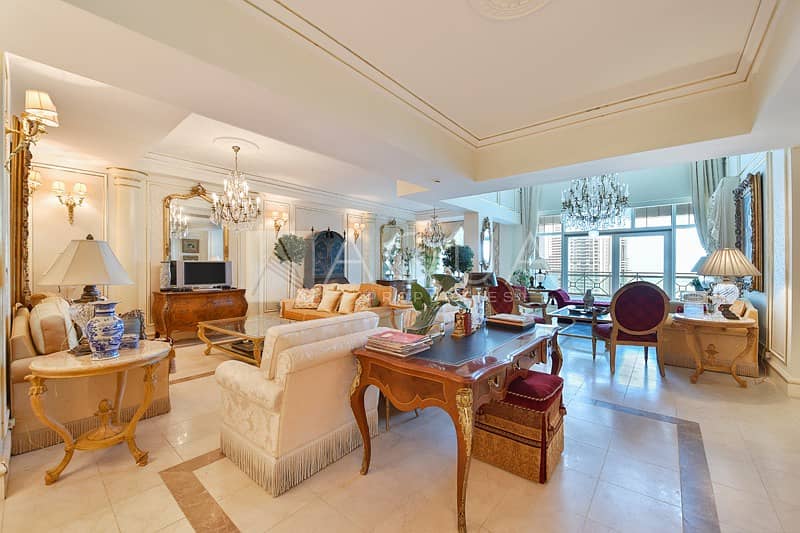 Very Rare 4-Bed Penthouse | Marina and Sea Views