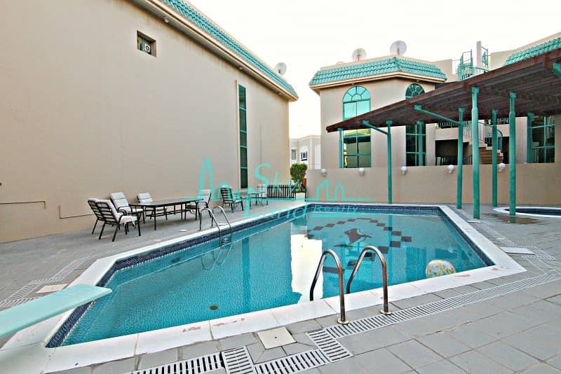 Spacious 3 bed with shared pool in Umm Suqeim 2