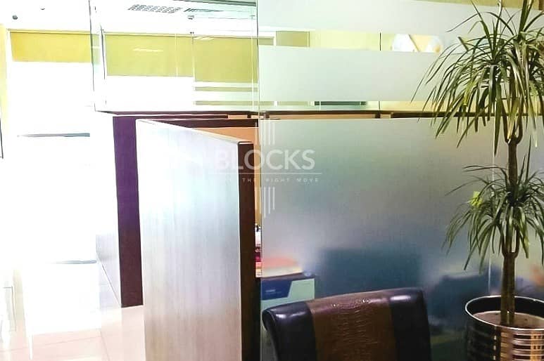 Fitted office for rent in Regal Tower Business Bay