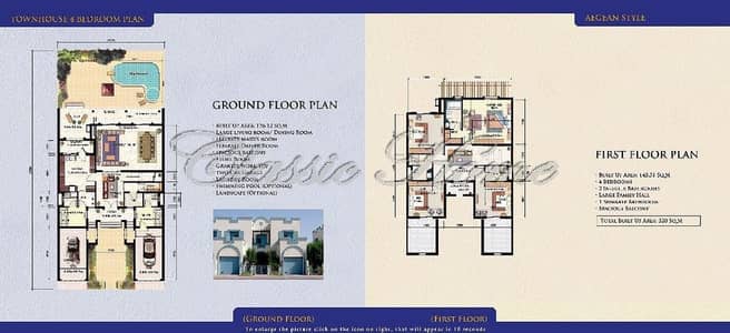 Corner Plot 4Bedroom+Maids Room Aegean Style-Townhouse Corner Plot 4Bedroom+Maids Room Aegean Style-Townhouse