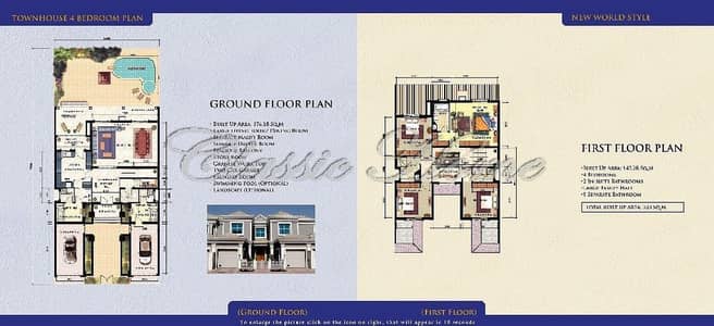 Available By September/ 4 B/R+Maids Room Townhouse New World Style Available By September/ 4 B/R+Maids Room Townhouse New World Style