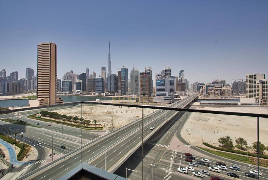 Brand new| 2BR | 2 Large balcony | Burj views