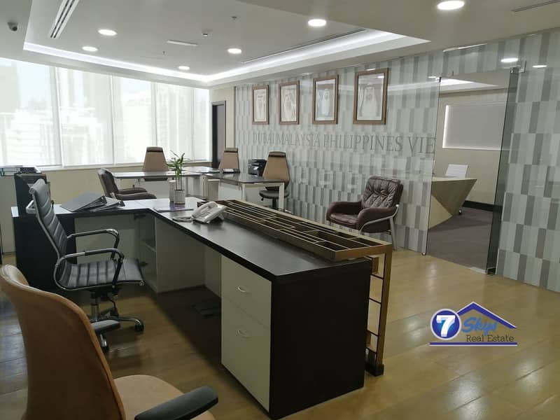 Fully Furnished Office | Empire Heigts..
