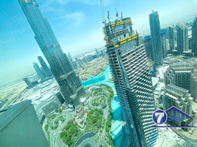 Breathtaking Fountain with Unobstructed Burj Views