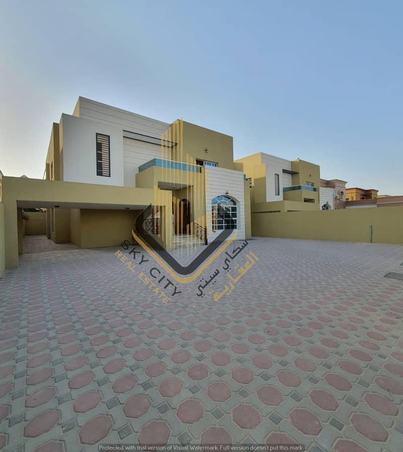 A 5,000-foot villa for Ajman Academy without down payment, directly from the owner