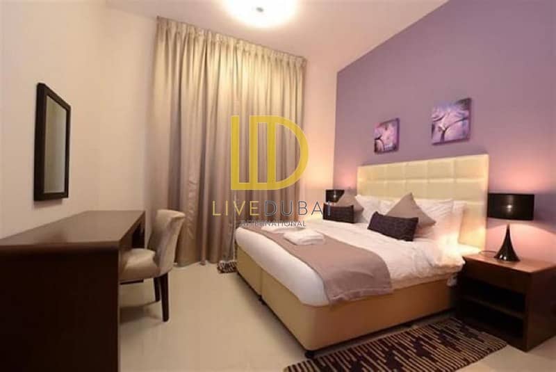Fully furnished, Pay in 6Chqs, 5 minutes walk to metro, By DAMAC