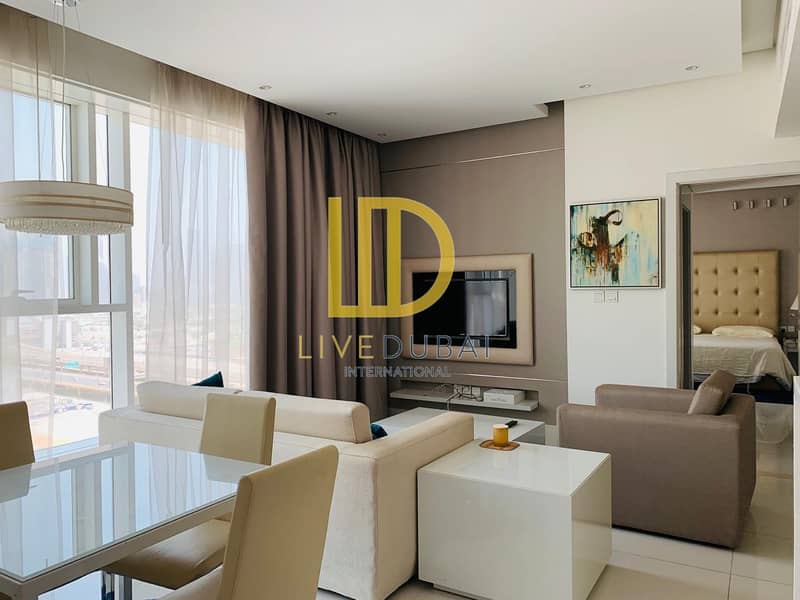 CS- A Spacious one Bed in The Vogue/Voleo Business Bay - High Floor! CS- A Spacious one Bed in The Vogue/Voleo Business Bay - High Floor!