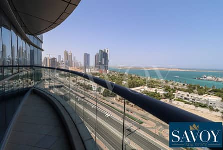 3 Bedroom Flat for Rent in Tourist Club Area (TCA), Abu Dhabi - No Commission Fess , Sea View 3BR Flat + Balcony 3 Bedroom Flat for Rent in Tourist Club Area (TCA), Abu Dhabi - No Commission Fess , Sea View 3BR Flat + Balcony