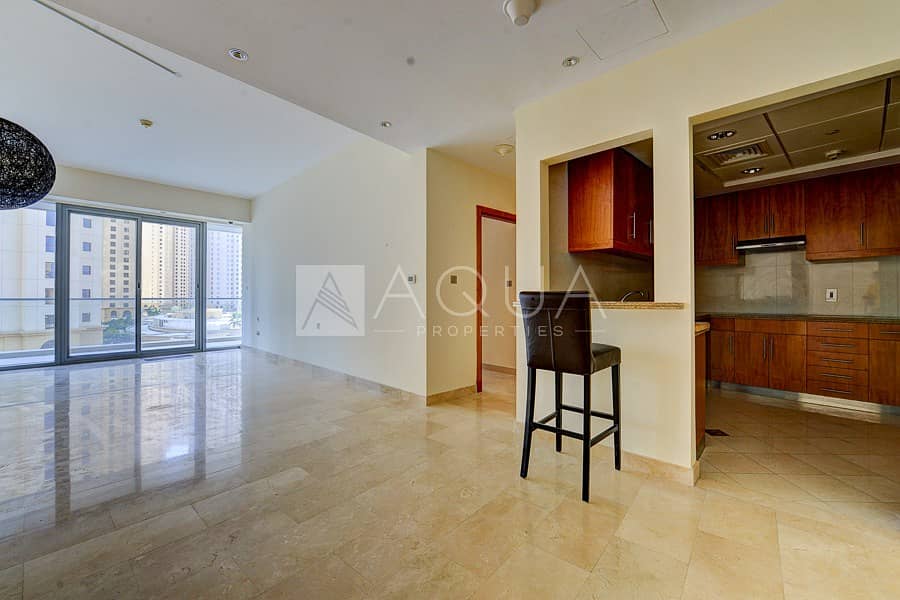 Specious 2 BR | Big Balcony | Marina View