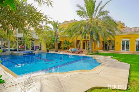 فیلا 7 غرف نوم للبيع في المرابع العربية، دبي - Luxurious Golf Home | 7 Beds | 21k Plot فیلا 7 غرف نوم للبيع في المرابع العربية، دبي - Luxurious Golf Home | 7 Beds | 21k Plot