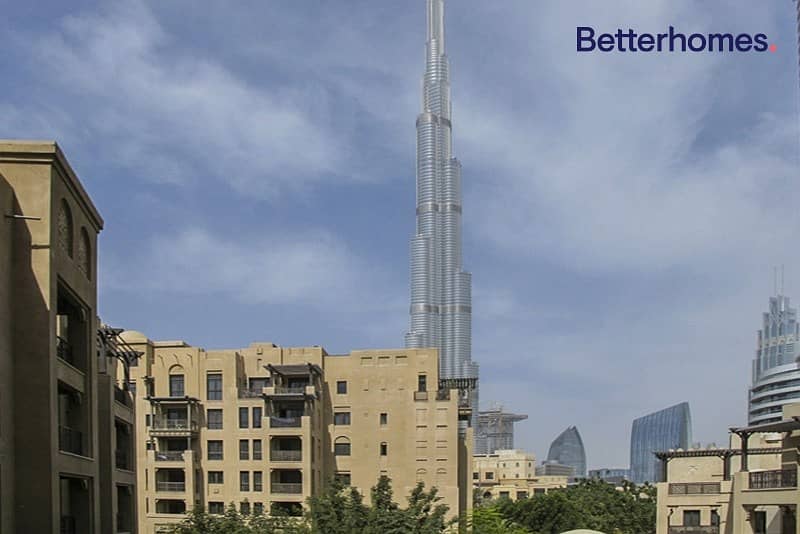 Old Town Spacious 2 bed apartment with Burj Khalifa views