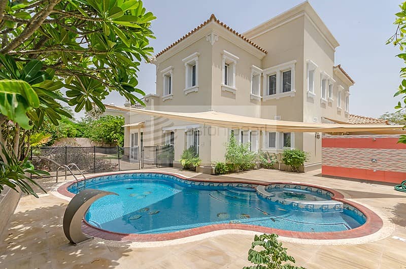 Opposite Pool/Park| Private Pool| Extended 4BR+M+S