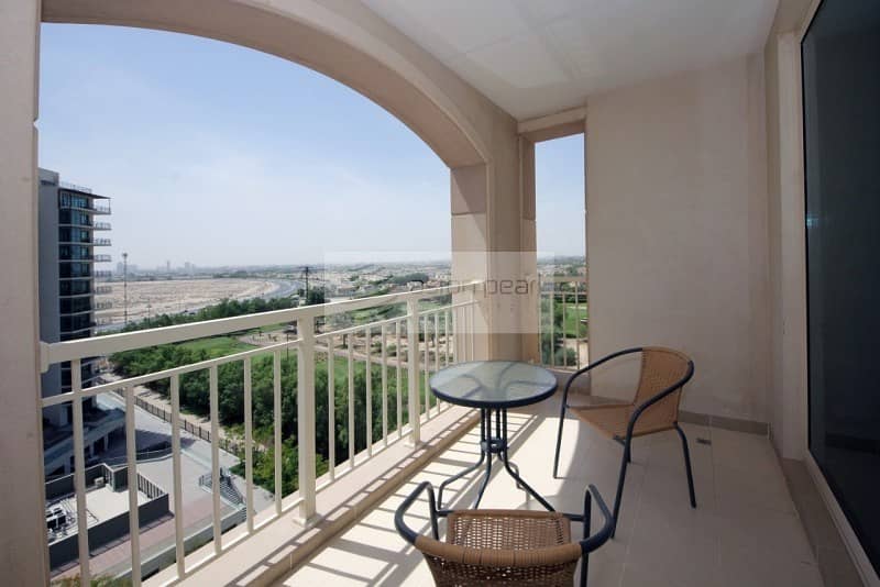 Furnished 1 BR | Ready | Golf Course and Lake View