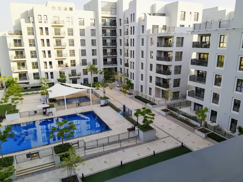 Ready To Move Amazing Pool View Biggest 2 Bed+Store in Safi By Nshama