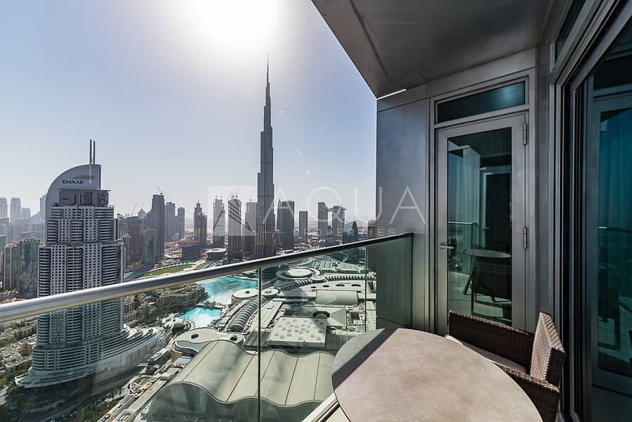 Stunning Burj Khalifa and Fountain Views