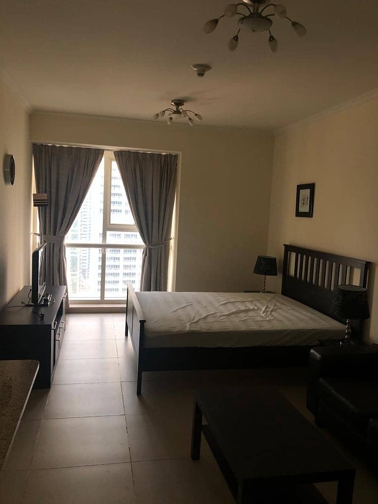 Fully Furnished Luxurious Studio in Gold Crest Executive JLT next to metro, cluster C