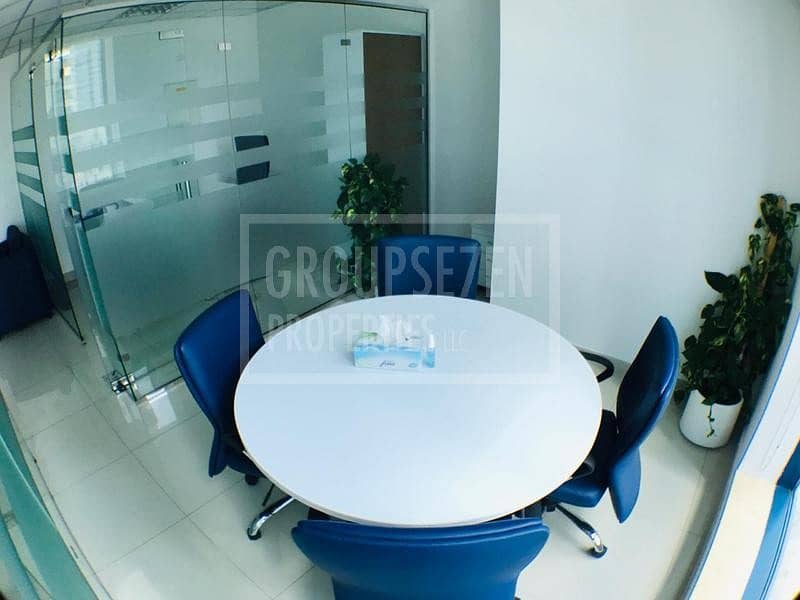 5 Office Fully Furnished Lake view Jumeirah Bay X2 JLT