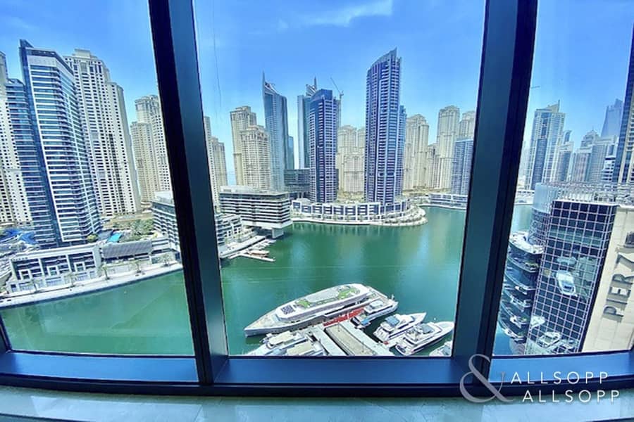 One Bed | Unfurnished | Full Marina Views