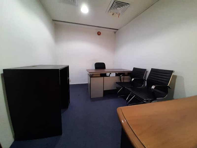 Brand new office with free DEWA, internet and all amenities