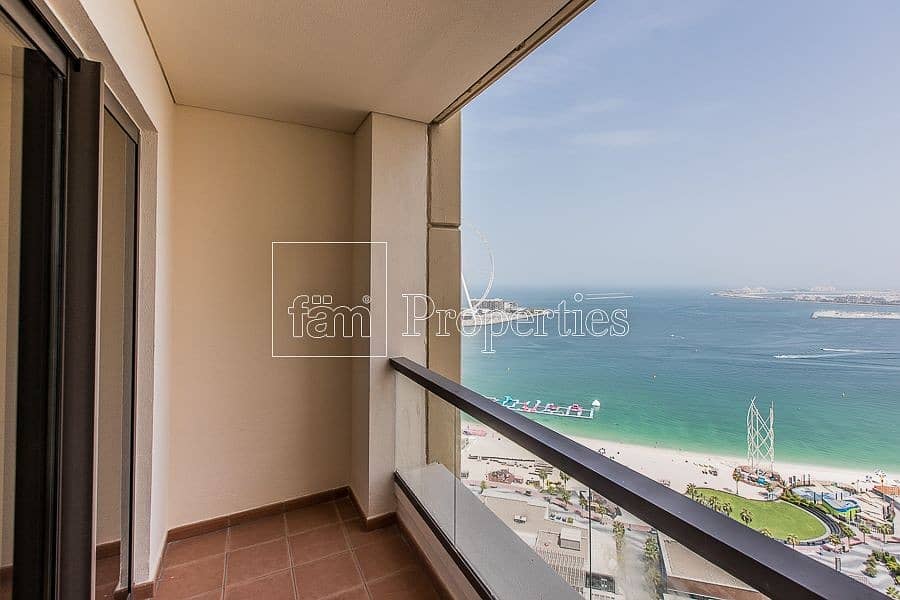 2BR | Full Ain Dubai and Sea View | Great Layout