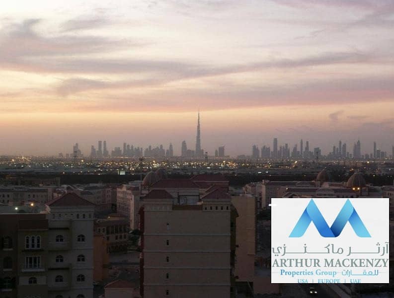Stunning Views | Well Maintained 1BR | Spacious - International City