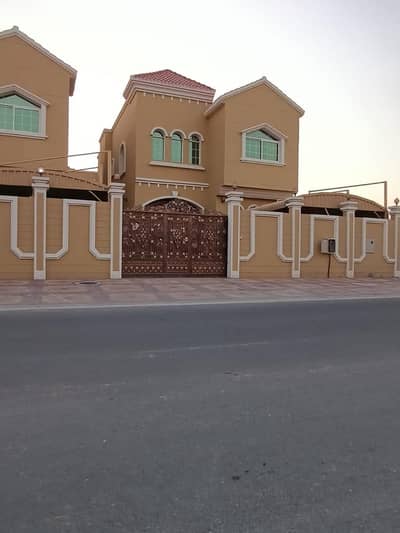 The first-class villa finishing upscale location excellent Qar Street near Sheikh Mohammed bin Zayed Street