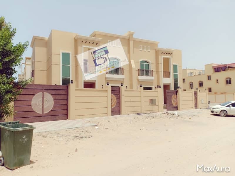 Villa for sale in Al Mowaihat, large area, personal finishing, 100% financing