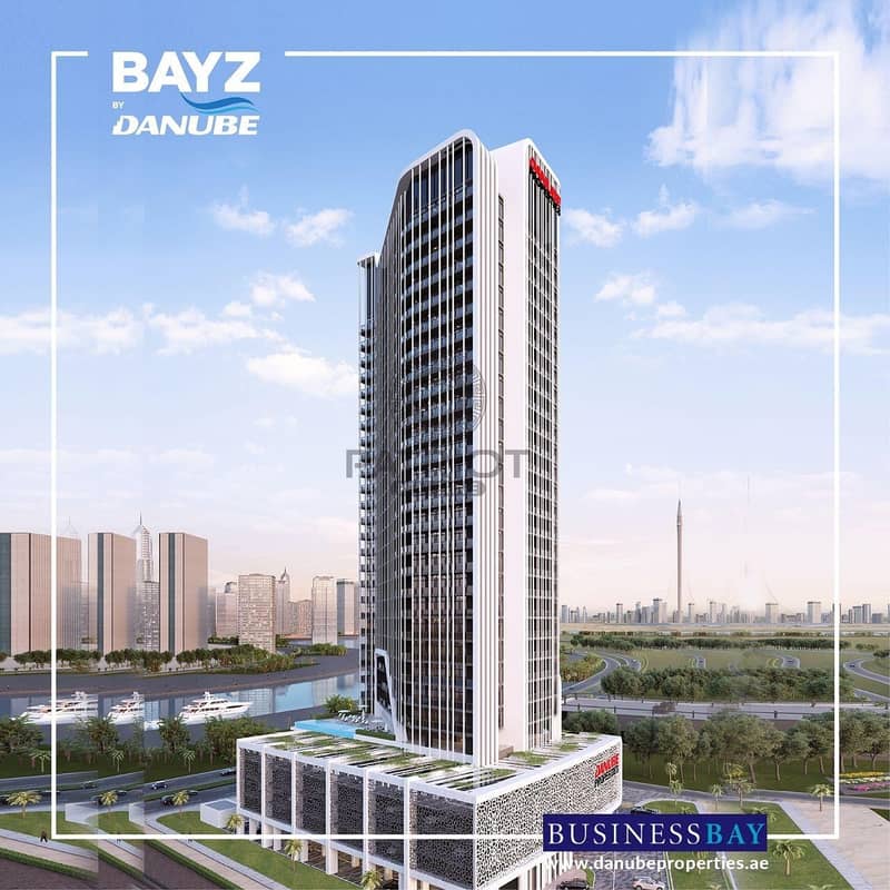 Bayz By Danube Luxury Studio with Burj Khalifa View