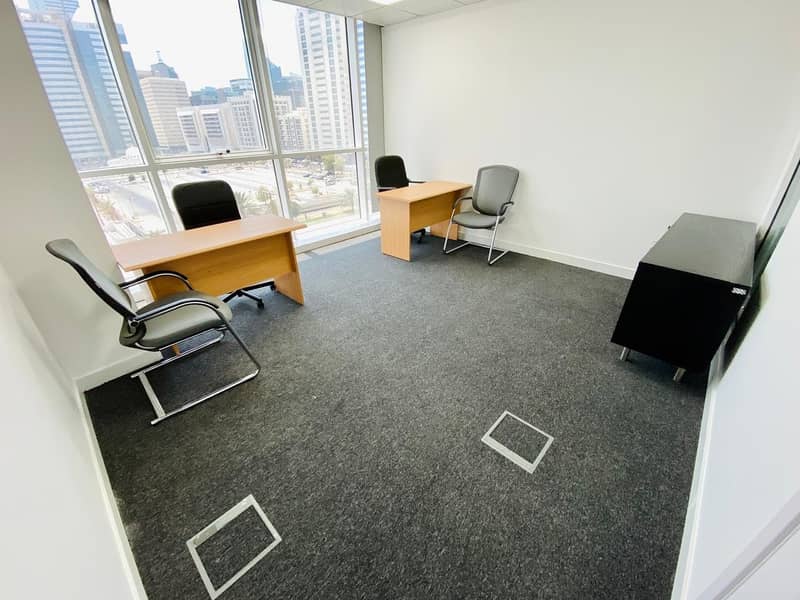 Serviced Office with 0% Municipality Annual Fee