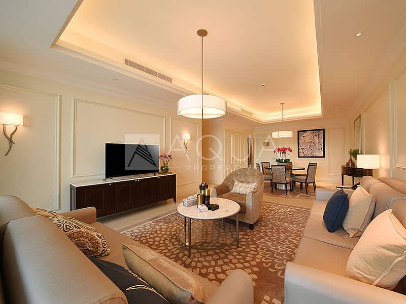 Furnished | Burj Khalifa and Fountain Views