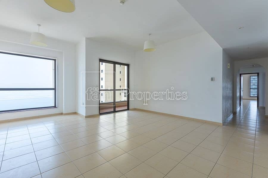 Full sea view high floor in Rimal 6 for rent