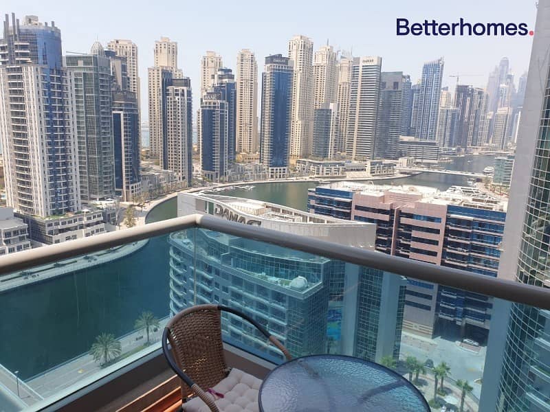 Marina View | Furnished | Balcony | Good Condition