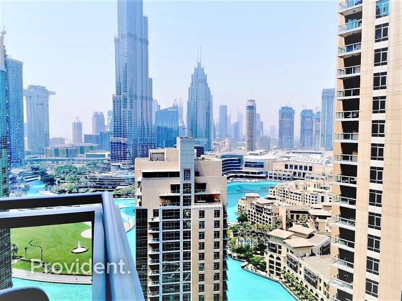 Fully Furnished|Burj Khalifa View|Ready to Move in