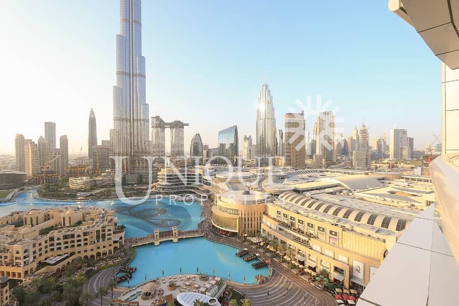 Spacious 2Bedroom | Burj Khalifa & Fountain view