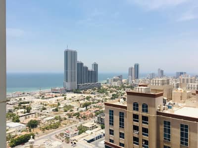 2 Bedroom Apartment for Sale in Al Sawan, Ajman - 2 bhk full open view sea view bigger size with parking in Ajman one tower 2 Bedroom Apartment for Sale in Al Sawan, Ajman - 2 bhk full open view sea view bigger size with parking in Ajman one tower