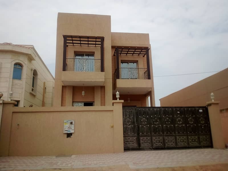 Villa for sale with attractive specifications, wonderful design, super deluxe finishing, or bank financing