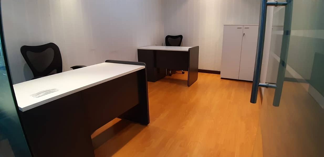 Flexi Desk/Estedama for trade License renewal for Aed 8500 W/ 50 Sqft Desk Space for 1 Yr