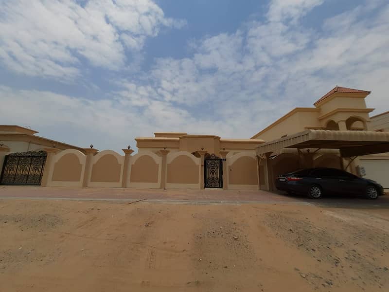 CATCH THE OFFER SPECIOUS 5 BEDROOM VILLA GROUND FLOOR WITH BIG HOSH FOR RENT IN AJMAN