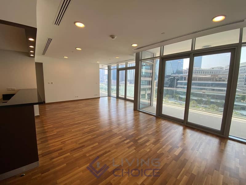 Spacious Balcony | DIFC Views | Parquet Flooring
