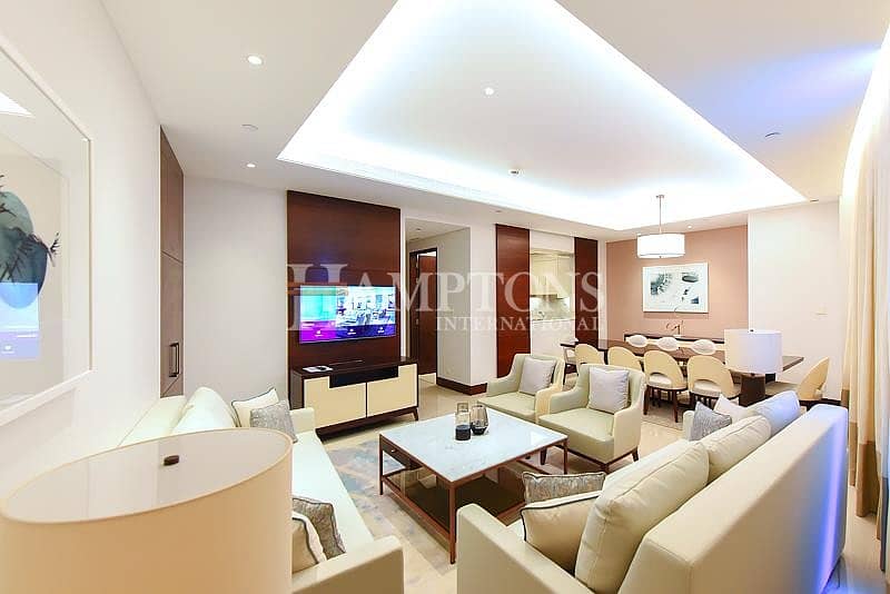 High Floor | 4 BR with Amazing Burj View