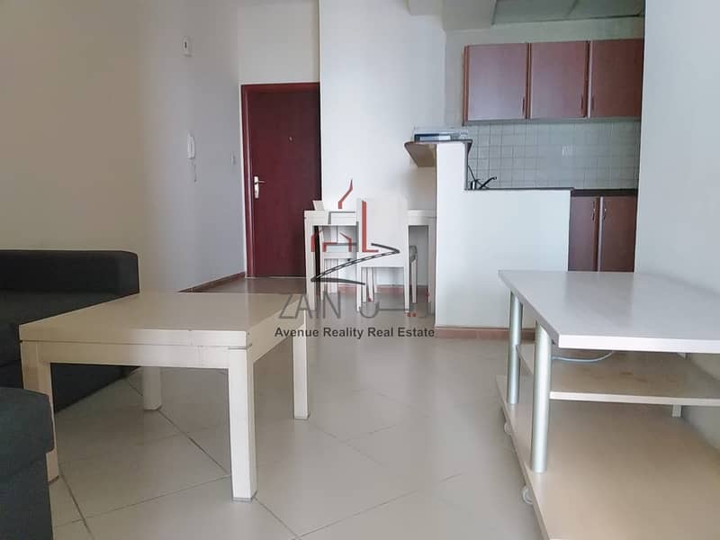 8 Bright Furnished 1BR Apt | Chiller/Gas Free | Balcony | Metro