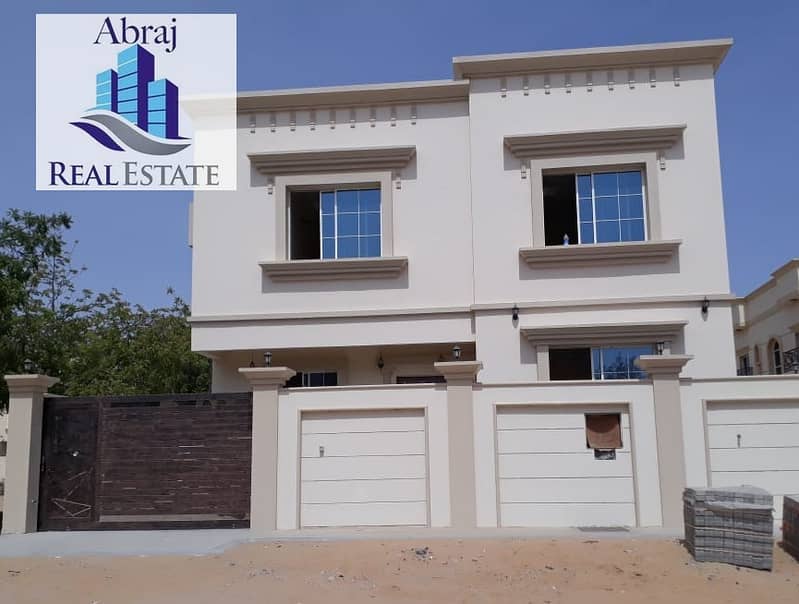 Owns a villa with a large area and distinctive finishing in Ajman with a distinctive design and affordable installments