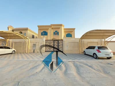 5 Bedroom Villa for Sale in Al Jurf, Ajman - New villa for sale with great finishing and design, excellent location 5 Bedroom Villa for Sale in Al Jurf, Ajman - New villa for sale with great finishing and design, excellent location
