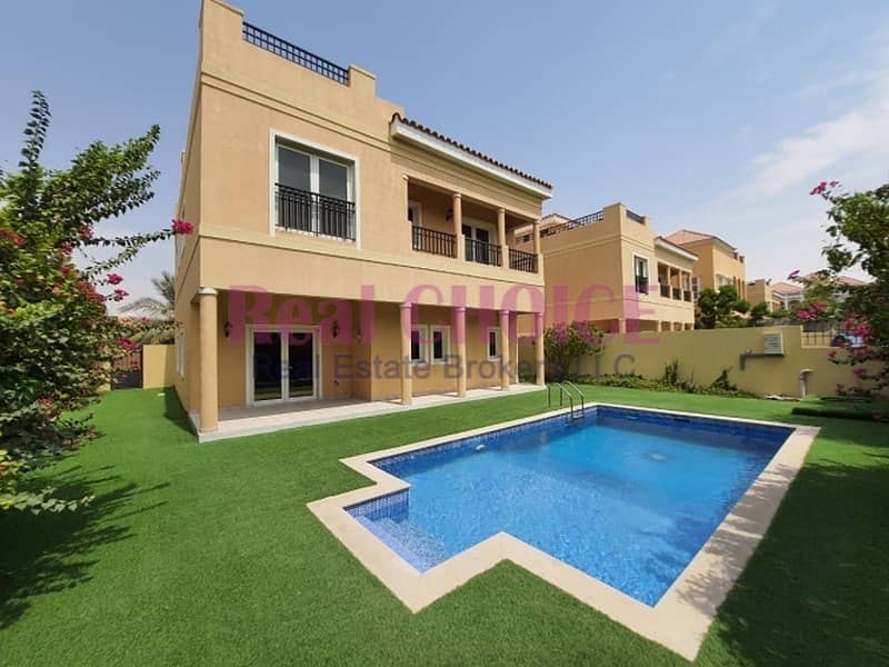 5BR Mazaya A1| Landscape Garden|Swimming Pool 5BR Mazaya A1| Landscape Garden|Swimming Pool
