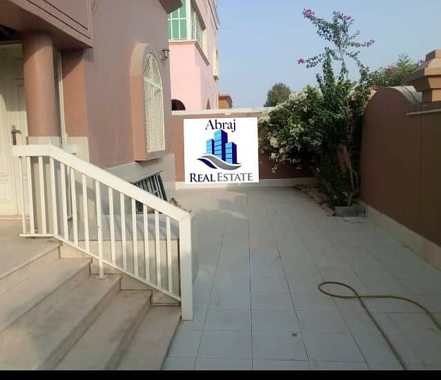 A fully maintained ground floor villa on an area of 4,700 feet close to a neighboring street and close to all services