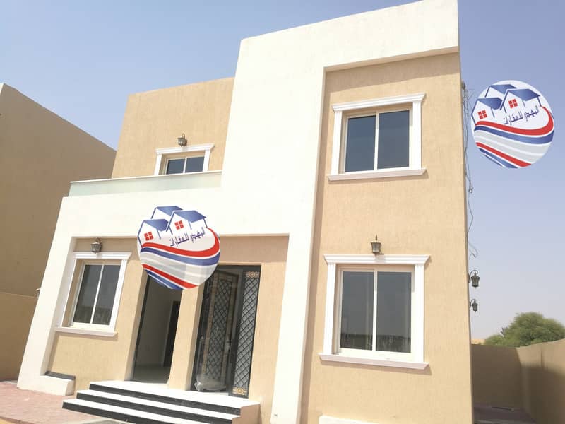 A wonderful new modern villa in the Al Maha Village, free ownership for all nationalities, financing solutions, bank installments and financing for a period of up to 25 years for expatriates and citizens