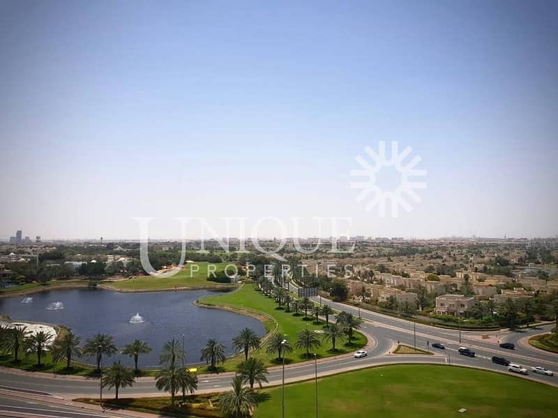 Golf course view in 1BR The Hills