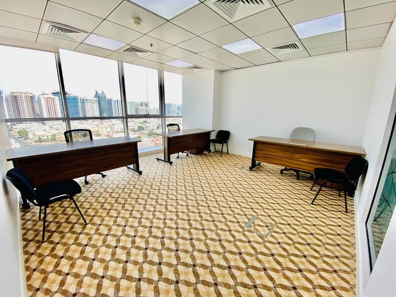 No Security Deposit ||Supreme Deluxe Offices Inclusive All Amenities