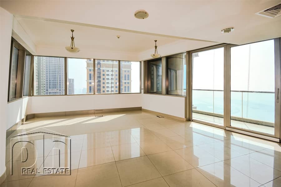Palm Views | 2 bed Plus Study | Unfurnished